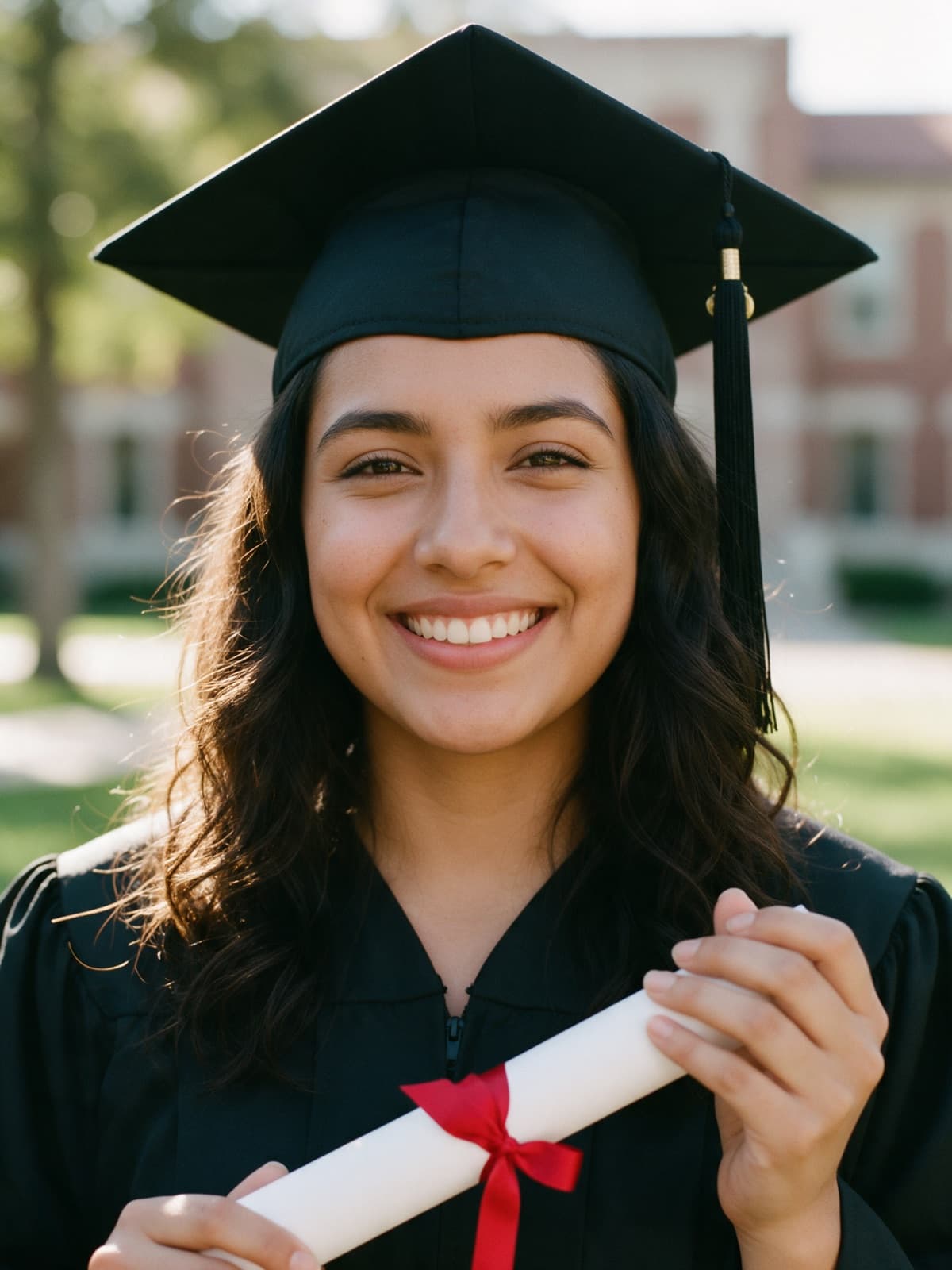 Sesión de fotografía de graduación