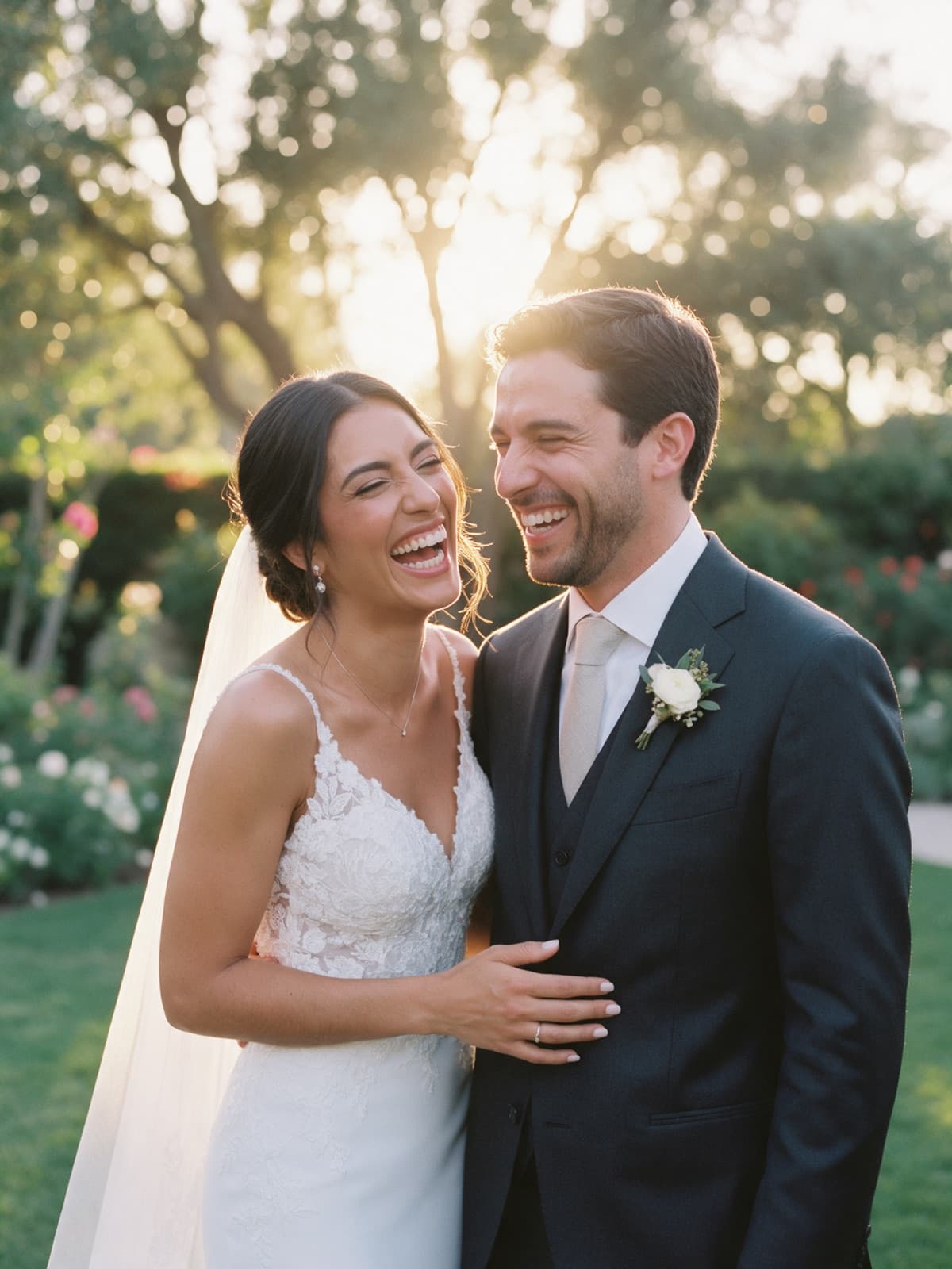 Sesión de fotografía de boda